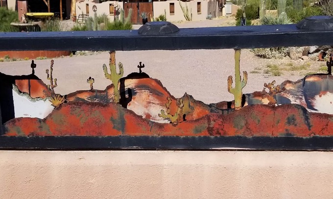 Apache Junction Casa | Om on the Range, Casita de Caballito de Mar