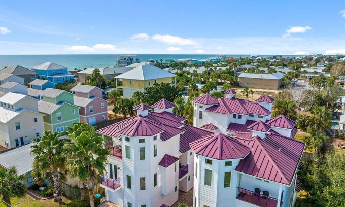 West Panama City Beach Villa | "On Beach Time" Luxury Villa just steps to the beach