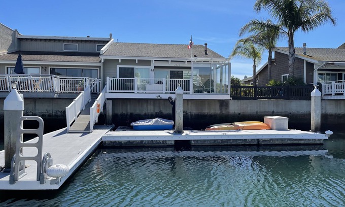 Oxnard Shores Casa | ON THE WATER~ RESORT LIVING WITH A BOAT DOCK
