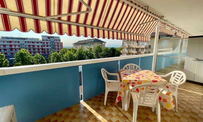 Porto Santa Margherita Apartamento | Disfruta del sol desde nuestra terraza.
