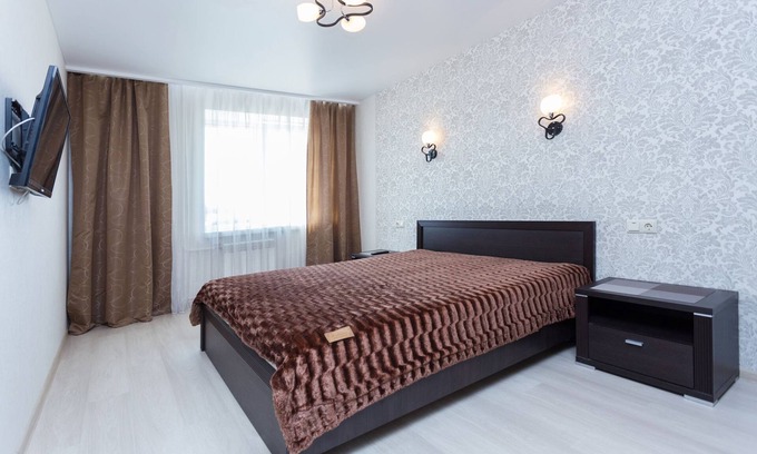 Minsk City Centre Apartamento | Apartamento de una habitación con sala de estar