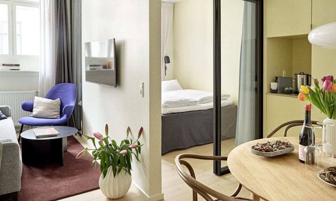 Copenhagen City Centre Apartamento | One Bedroom Apartment | Sleeps 3