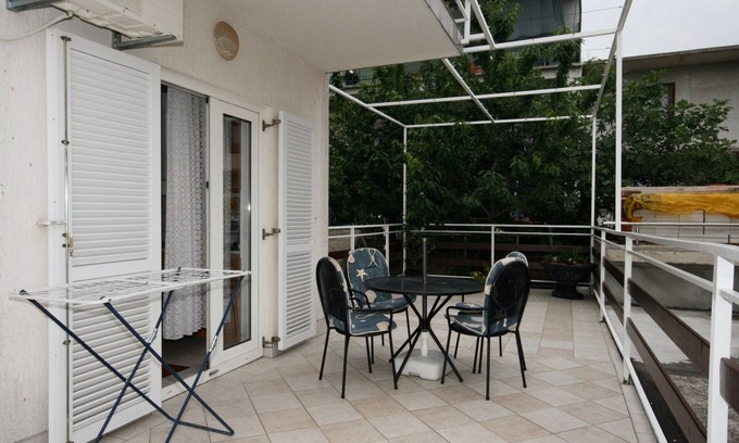 Crikvenica Apartamento | Apartamento de una habitación con terraza y vista al mar Crikvenica (A-5553-c)