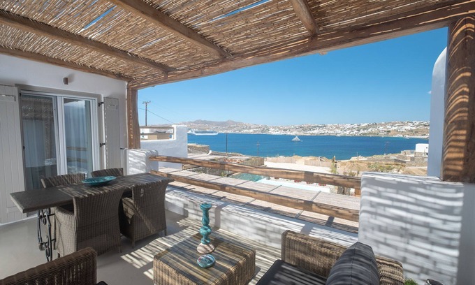 Kanalia Apartamento | One-Bedroom Apartment, access to Shared Swimming Pool, Sea View (3A Seaside)