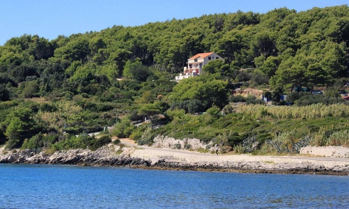 Lumbarda Apartamento | Apartamento de una habitación con terraza y vista al mar Lumbarda, Korcula (A-4418-c)
