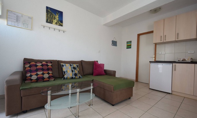 Vantacici Apartamento | Apartamento de una habitación con un balcon Vantacici, Krk (A-22765-b)