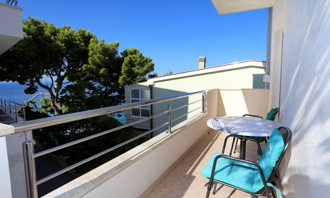 Promajna Apartamento | Apartamento de una habitación en la playa Promajna, Makarska (A-2605-b)
