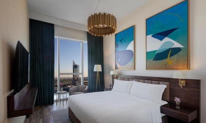 Dubai Media City Apartamento | One Bedroom Apartment Near The Media Lounge Palm By Luxury Bookings