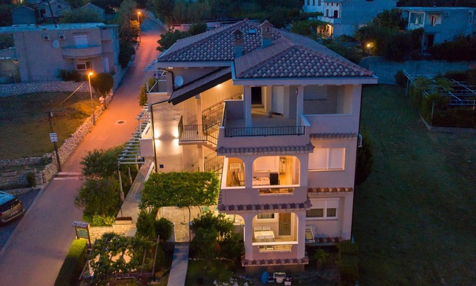 Lopar Apartamento | Apartamento de una habitación con una terraza Lopar, Rab (A-18388-b)