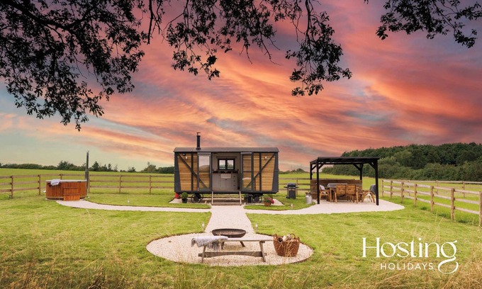 Thame Apartamento | One Of A Kind Shepherds Hut With Incredible Views