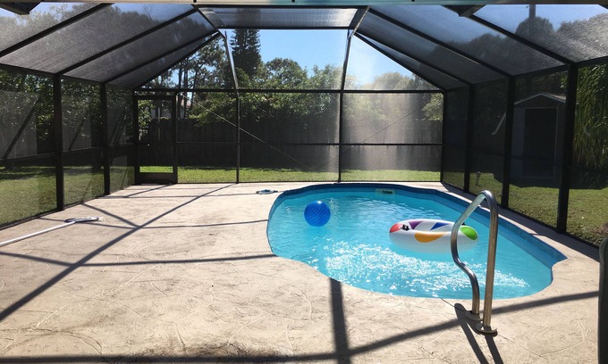 North Port Casa | One Shell 🐚 de una casa / piscina privada climatizada / WIFI