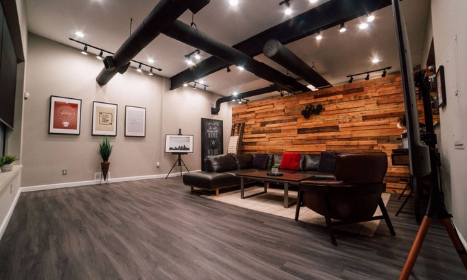 Farmington Casa | Open Concept Downtown Farmington Industrial Space.