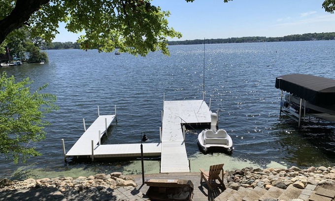 North Webster Casa | Hermosa casa frente al lago en el encantador lago Webster, IN