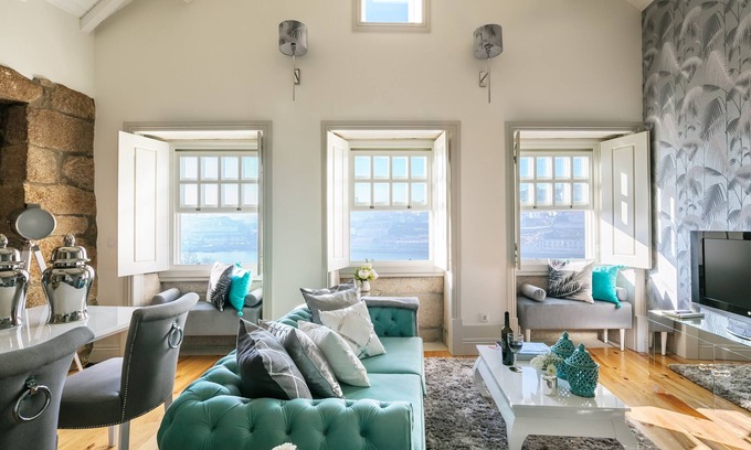 Uniao de Freguesias do Centro Apartamento | Oporto Platinum Loft: lujo, comodidad y maravillosas vistas al río.