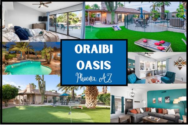 Paradise Valley Village Casa | Oraibi Oasis-A Phoenix Paradise- Pool, Spa, Putting Green, EV Charger