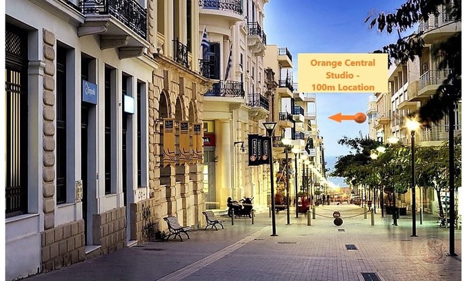 Heraklion Apartamento | Orange Central Studio Heraklion Creta