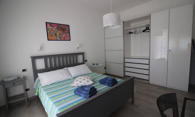 Quartiere XXXIV Lido di Ostia Levante Apartamento | Ostia-apartment 50 mt from the beach, near historic center-sea view
