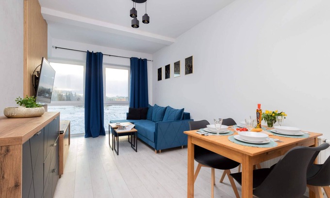 Puck Apartamento | Ostoya Pucka 82B | Modern Apartment | Balcony