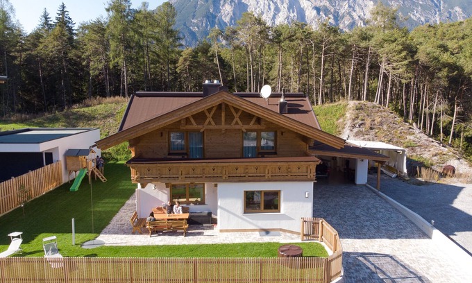 Sautens Chalet De Esquí | Ötztal- Sennerhäusl - Lujosa casa de vacaciones de ensueño en el Ötztal a la vanguardia