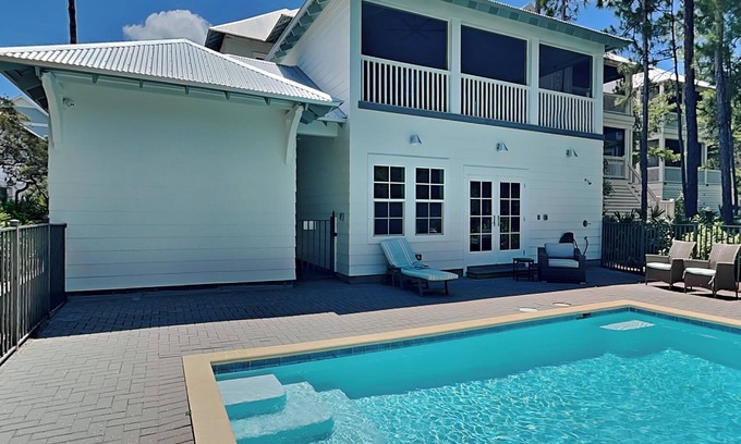 Lakeside at Blue Mountain Beach Casa | Our Treasure | Stunning View, Pool, Beach Access!
