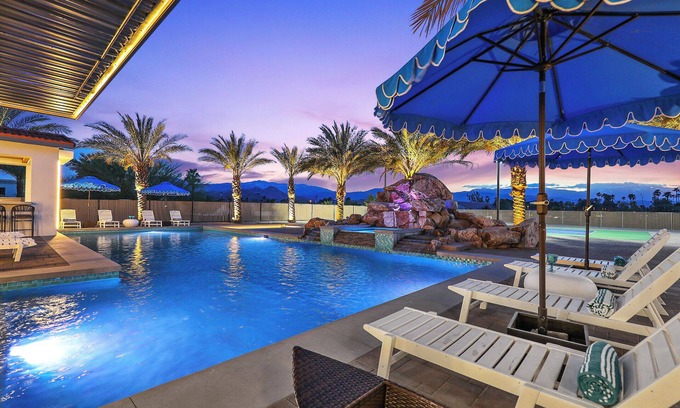 Bermuda Dunes Casa | Over 2.5 acres of privacy >6000 sq ft of fun