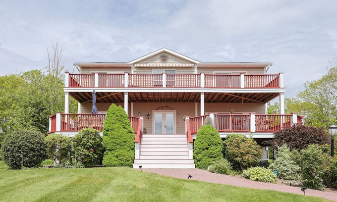 Gloucester Casa | Over By Good Harbor: Phenomenal views and just 0.2 miles to the beach.