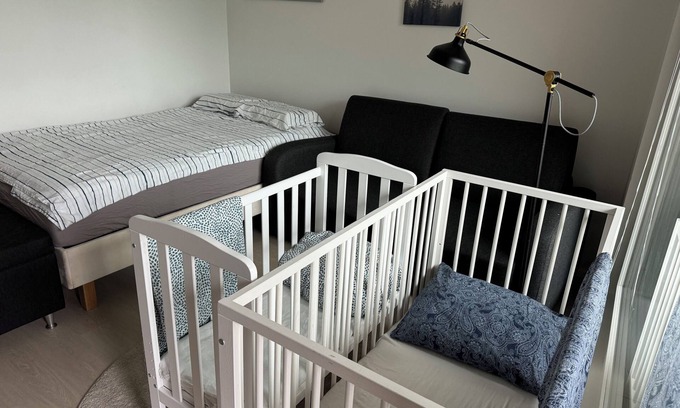 Vantaa Apartamento | Over the Railway Station, 7 mins Helsinki Airport
