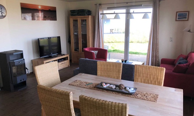 Neuenkirchen Casa | Casa de vacaciones Boddenblick y Kranich Gesamtobjekt - Casa de vacaciones Boddenblick y Kranich