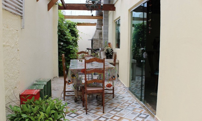 Peruibe Casa | P004 Casa c 3 Dorm. Apenas 150m da Praia