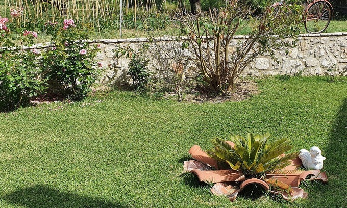 Aktio-Vonitsa Apartamento | Palairos: Garden experience revised (A/C, Wi-Fi, BBQ)