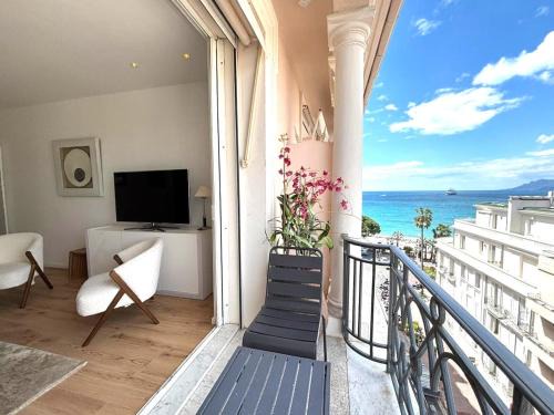 Cannes City Centre Apartamento | Palais Miramar Croisette 2 BRD Gold Suite