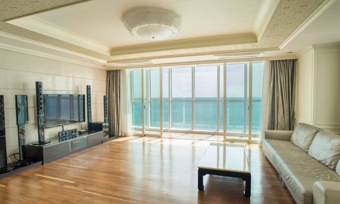 Haeundae Apartamento | Palede CZ 71 pyung con vista al mar