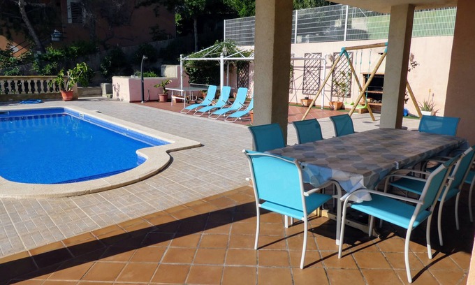Calvia Chalet De Esquí | PALMANOVA VILLA NEAR THE BEACH WITH PRIVATE TENNIS COURT