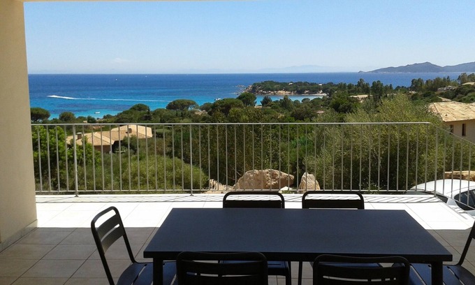 Porto-Vecchio Casa | Palombaggia, Ideal location, 10 minutes walk to the beach, panoramic sea view!