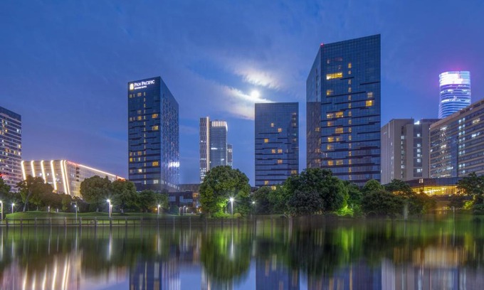 Yinzhou Apartamento | Pan Pacific Serviced Suites Ningbo