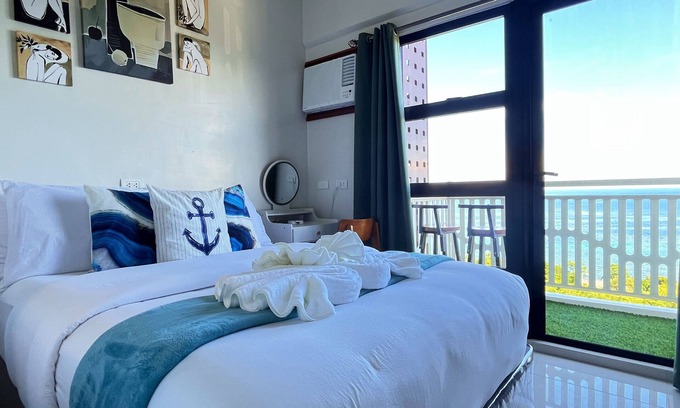 Dauis Apartamento | Panglao Sea View Condo - Pool & Wi-Fi - Suite 820