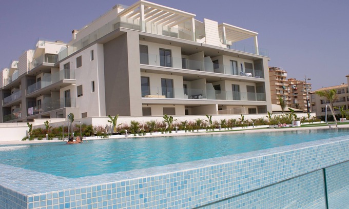 Torrox Costa Apartamento | Panorama Beach, Apartamento en 1ª linea de playa. Mejor clima de Europa