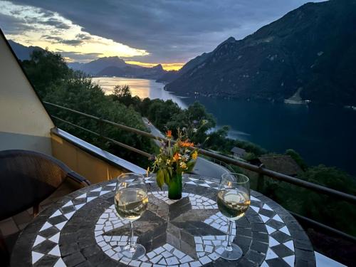 Ruetli Apartamento | Panorama Lakeside Retreat Seelisberg