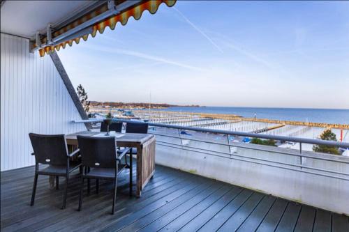 Schilksee Apartamento | Panoramablick und den Strand direkt vor der Tür