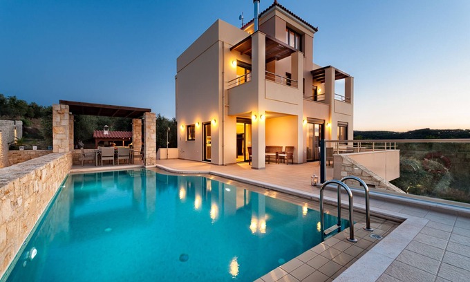 Agia Marina Villa | Vista panorámica al mar * Valor increíble4money * Ubicación perfecta