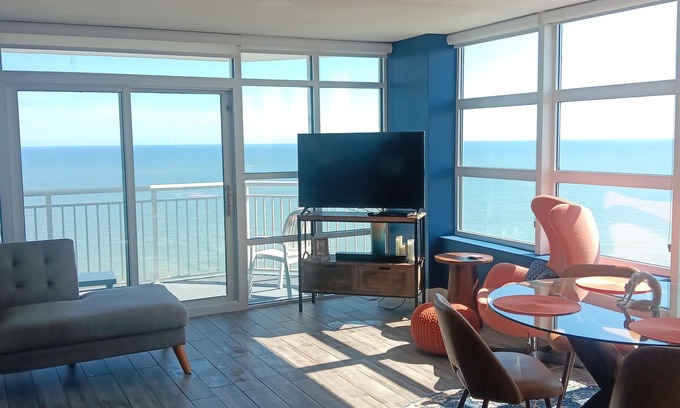Myrtle Beach Condominio | Vistas panorámicas desde el piso 20 Condominio frente al mar en esquina