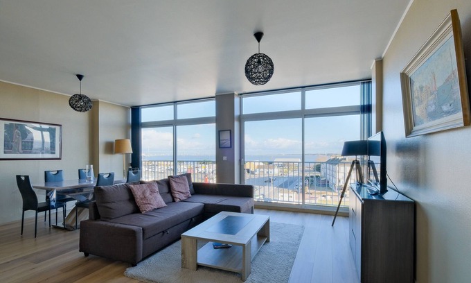 Saint-Nazaire Apartamento | Paquebot - Appt vue port