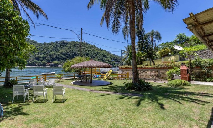Mangaratiba Casa | Paraíso na Ilha, Casa de Frente para o Mar