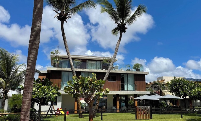 Canto do Mar Casa | Paraíso pé na Areia com 6 Suítes