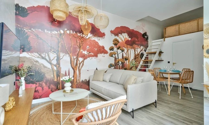 Quartier Sainte-Avoye Apartamento | Paradis au centre du Marais avec Climatisation