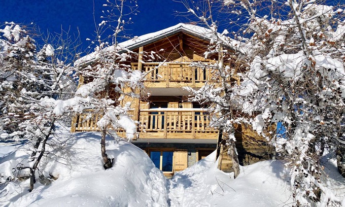 Vex Chalet De Esquí | Paradis Perdu SKI IN & QUIET chalet 14 personnes