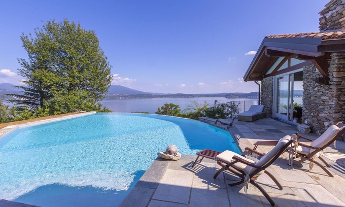 Belgirate Villa | Paradis Relais con piscina, Belgirate, Italia