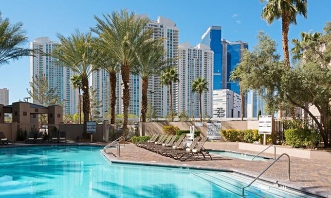 Las Vegas Complejo | Paradise Resort studio w/kitchenette, no resort fee