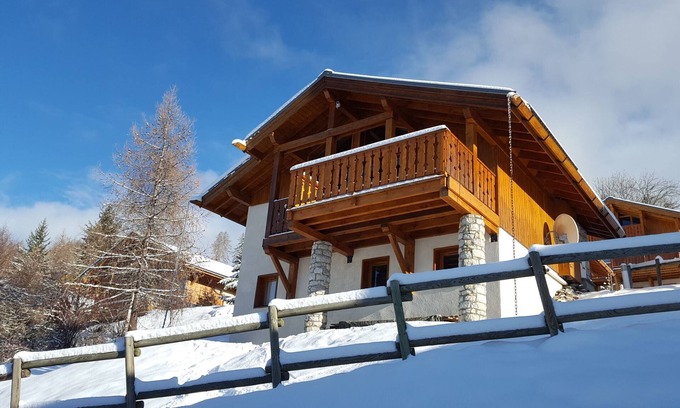 Vallandry Chalet De Esquí | Paradiski - Chalet de lujo, magníficas vistas al balcón, muy cerca del remonte y tiendas