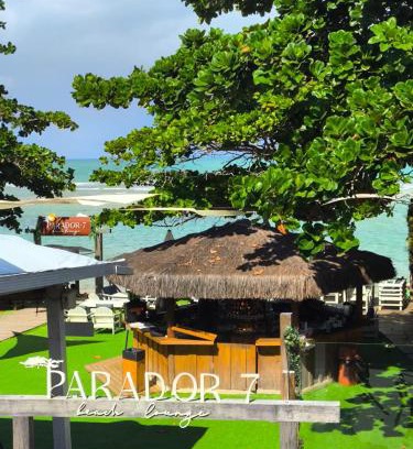 Arraial d'Ajuda Hotel | Parador 7 Bangalô, Praia do Parracho, 1,0 km da Rua Mucugê